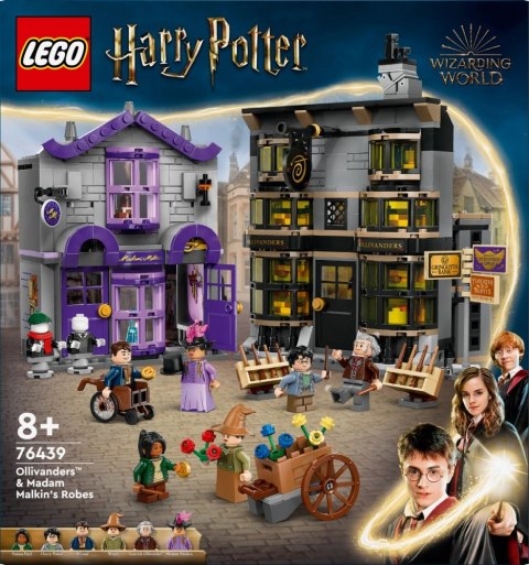 Klocki harry potter 76439 sklepy ollivandera i madame malkin Klocki harry potter 76439 sklepy ollivandera i madame malkin