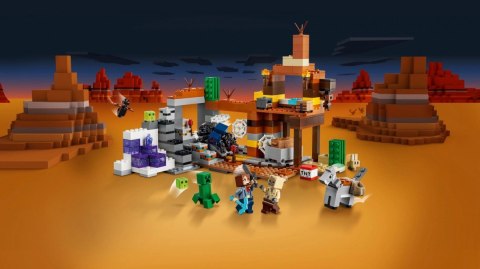 Klocki minecraft 21263 kopalnia w badlandach Klocki minecraft 21263 kopalnia w badlandach