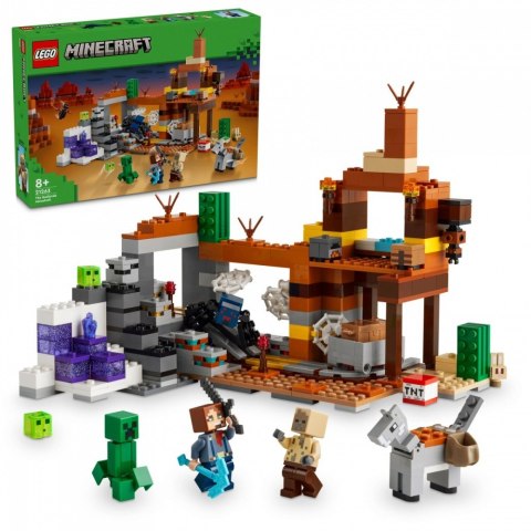 Klocki minecraft 21263 kopalnia w badlandach Klocki minecraft 21263 kopalnia w badlandach