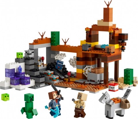 Klocki minecraft 21263 kopalnia w badlandach Klocki minecraft 21263 kopalnia w badlandach