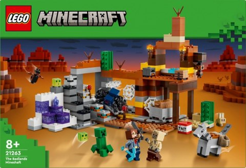 Klocki minecraft 21263 kopalnia w badlandach Klocki minecraft 21263 kopalnia w badlandach