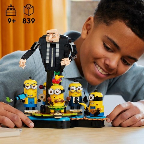 Klocki minions 75582 gru i minionki z klocków Klocki minions 75582 gru i minionki z klocków