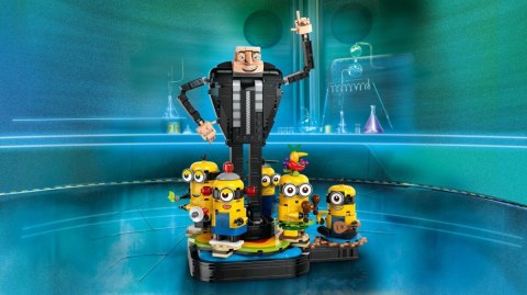 Klocki minions 75582 gru i minionki z klocków Klocki minions 75582 gru i minionki z klocków