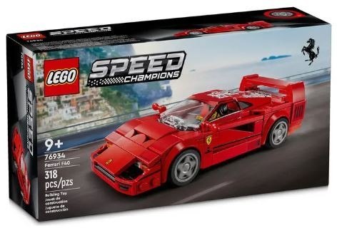 Klocki speed champions 76934 supersamochód ferrari f40 Klocki speed champions 76934 supersamochód ferrari f40