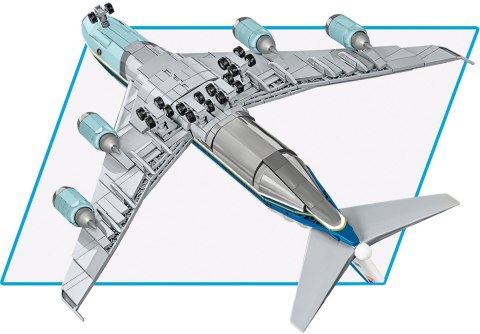 Klocki boeing 747 air force one Klocki boeing 747 air force one
