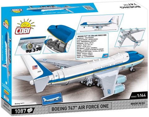 Klocki boeing 747 air force one Klocki boeing 747 air force one