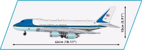 Klocki boeing 747 air force one Klocki boeing 747 air force one