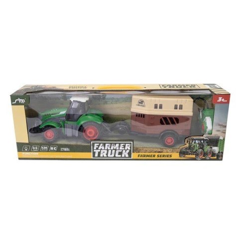 Traktor z przyczepą do przewożenia koni r/c Traktor z przyczepą do przewożenia koni r/c