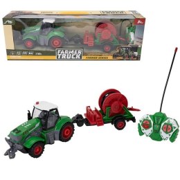 Traktor z wężem do podlewania r/c