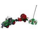 Traktor z wężem do podlewania r/c
