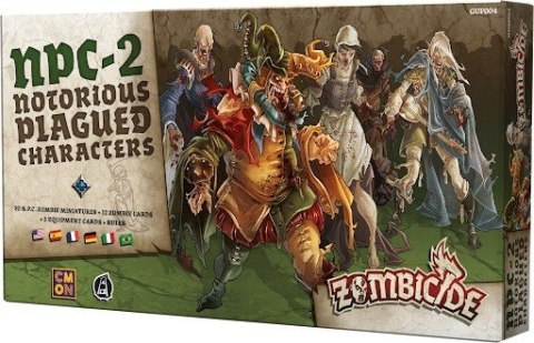 Dodatek zombicide czarna plaga: npc 2 Dodatek zombicide czarna plaga: npc 2