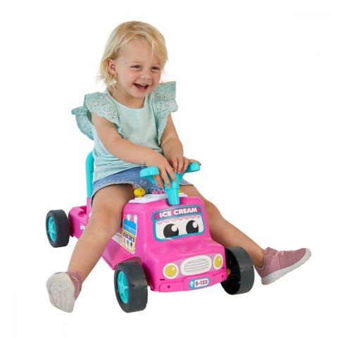 Jeździk buggy interaktywny różowy Jeździk buggy interaktywny różowy