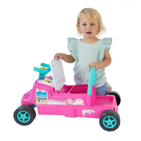 Jeździk buggy interaktywny różowy Jeździk buggy interaktywny różowy