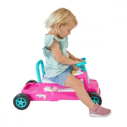 Jeździk buggy interaktywny różowy Jeździk buggy interaktywny różowy