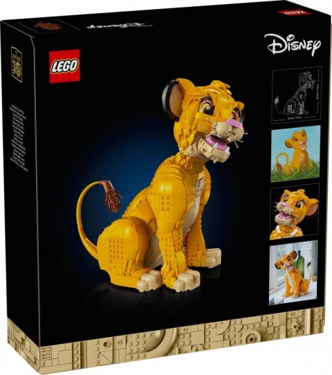 Klocki disney classic 43247 król lew młody simba Klocki disney classic 43247 król lew młody simba