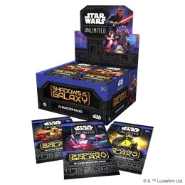 Gra star wars: unlimited - shadows of the galaxy - booster box