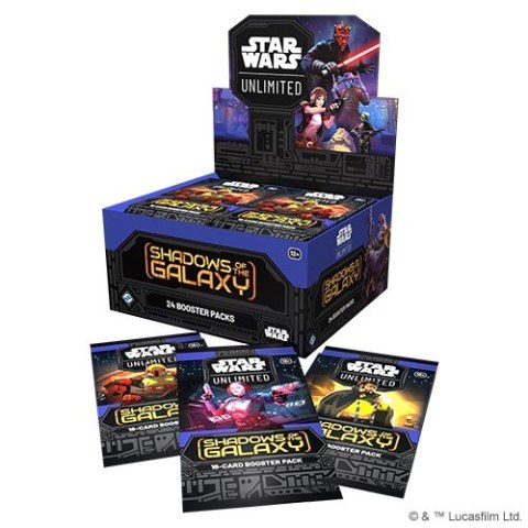 Gra star wars: unlimited - shadows of the galaxy - booster box Gra star wars: unlimited - shadows of the galaxy - booster box