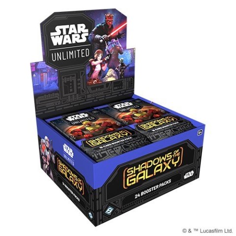 Gra star wars: unlimited - shadows of the galaxy - booster box Gra star wars: unlimited - shadows of the galaxy - booster box