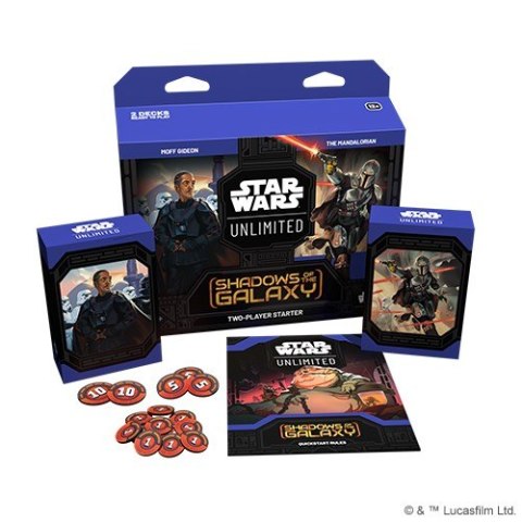 Gra star wars: unlimited - shadows of the galaxy - two-player starter Gra star wars: unlimited - shadows of the galaxy - two-player starter