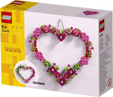 Klocki 40638 ozdoba w kształcie serca Klocki 40638 ozdoba w kształcie serca