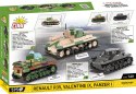 Klocki renault r35 - valentine ix - panzer i