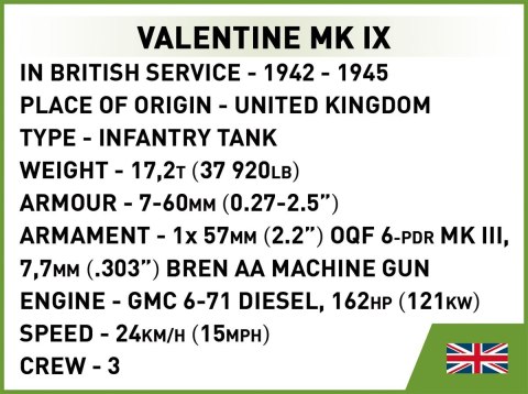 Klocki renault r35 - valentine ix - panzer i Klocki renault r35 - valentine ix - panzer i