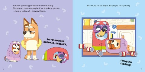 Książeczka bluey. babunie. moja czytanka Książeczka bluey. babunie. moja czytanka
