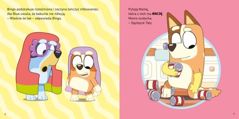 Książeczka bluey. babunie. moja czytanka Książeczka bluey. babunie. moja czytanka