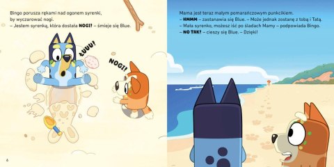 Książeczka bluey. plaża. moja czytanka Książeczka bluey. plaża. moja czytanka