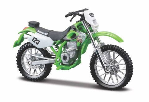 Model metalowy motocykl kawasaki klx 250sr z podstawką
