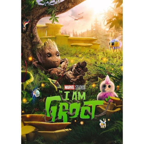 Puzzle 1000 elementów premium plus groot marvel Puzzle 1000 elementów premium plus groot marvel