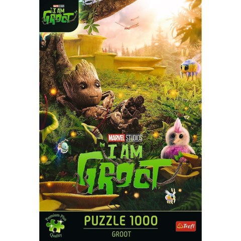 Puzzle 1000 elementów premium plus groot marvel Puzzle 1000 elementów premium plus groot marvel
