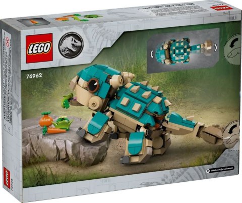 Klocki jurassic world 76962 mały ankylozaur bumpy Klocki jurassic world 76962 mały ankylozaur bumpy