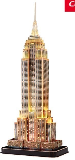 Puzzle 3d 37 elementów empire state building Puzzle 3d 37 elementów empire state building
