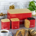 CHLEBAK W ZESTAWIE Z 3 POJEMNIKAMI KiNGHOFF KH-1085 CHLEBAK W ZESTAWIE Z 3 POJEMNIKAMI KiNGHOFF KH-1085