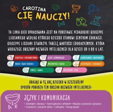 Gra carotina - mój pierwszy alfabet Gra carotina - mój pierwszy alfabet
