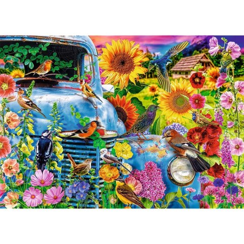 Puzzle 1000 elementów premium plus quality wiejska sielanka: Śpiewające ptaki Puzzle 1000 elementów premium plus quality wiejska sielanka: Śpiewające ptaki