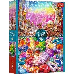 Puzzle 2x500 elementów kosmos i kryształy