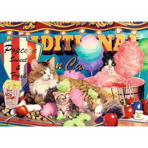 Puzzle 2x500 elementów puszyści przyjaciele kotki pieski Puzzle 2x500 elementów puszyści przyjaciele kotki pieski