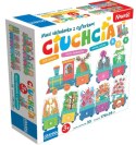 Puzzle maxi układanka z dziurkami ciuchcia