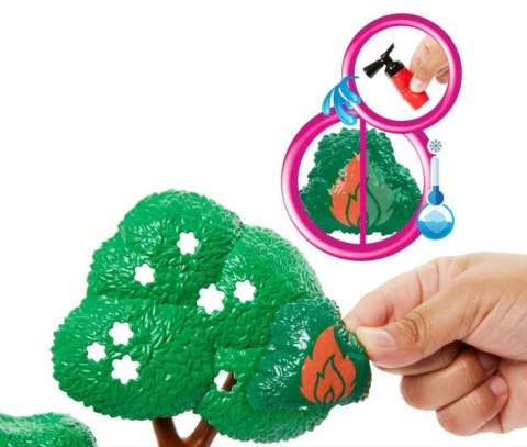 Lalka barbie strażaczka z akcesoriami