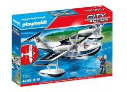 Zestaw figurek city action 4445 wodolot policyjny