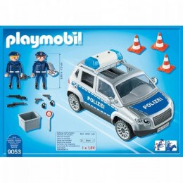 Zestaw figurek city action 9053 policyjny samochód terenowy