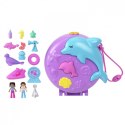 Zestaw figurek polly pocket akwarium delfina zestaw kompaktowy
