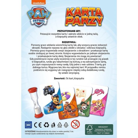 Gra podróżna karta parzy psi patrol Gra podróżna karta parzy psi patrol