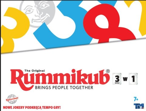Gra rummikub 3w1 Gra rummikub 3w1