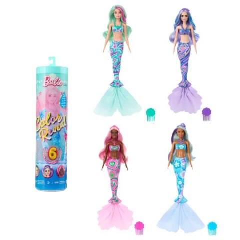 Lalka barbie color reveal morska syrenka mix Lalka barbie color reveal morska syrenka mix