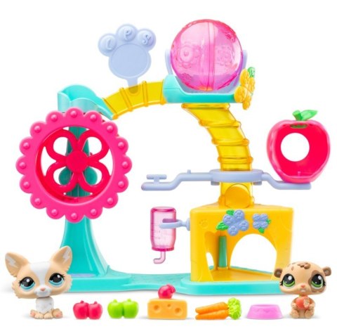 Littlest pet shop zestaw fabryka zabawy z 2 figurkami Littlest pet shop zestaw fabryka zabawy z 2 figurkami