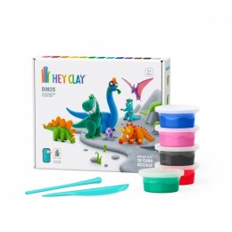 Masa plastyczna hey clay zestaw dinozaury
