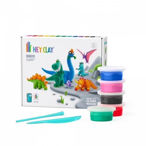 Masa plastyczna hey clay zestaw dinozaury Masa plastyczna hey clay zestaw dinozaury